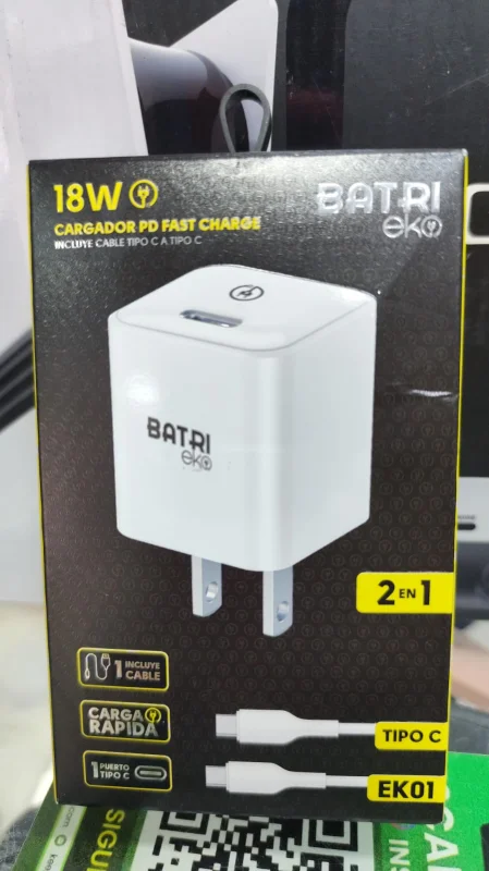 Cargador Batri Tipo C18v