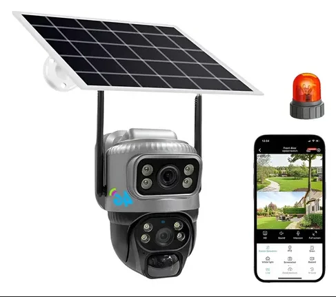 Camara Exterior Panel Doble Lente V380